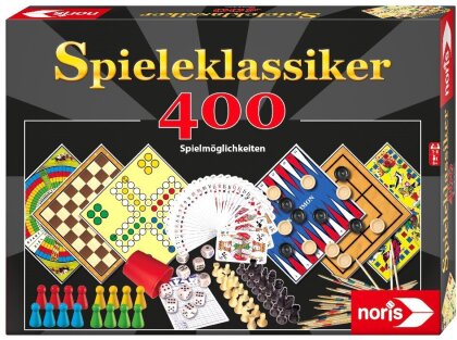 Spieleklassiker - 400 Spielmöglichkeiten (Spielesammlung)