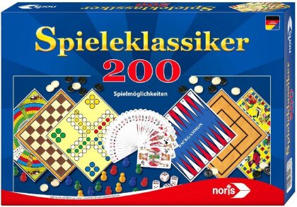 Spieleklassiker - 200 Spielmöglichkeiten (Spielesammlung)