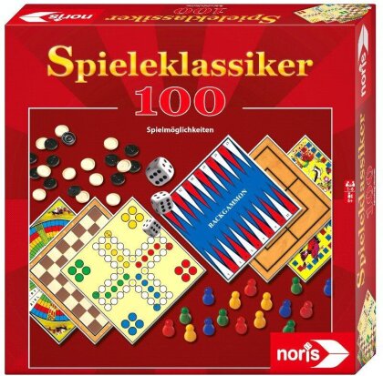 Spieleklassiker - 100 Spielmöglichkeiten (Spielesammlung)