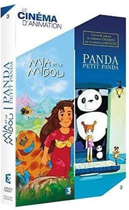 Le cinéma d'animation 3 - Mia et le Migou / Panda petit panda (2 DVD)