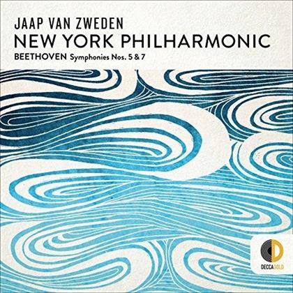 Ludwig van Beethoven (1770-1827), Jaap van Zweden & New York Philharmonic - Symphonies 5 & 7 (Japan Edition)