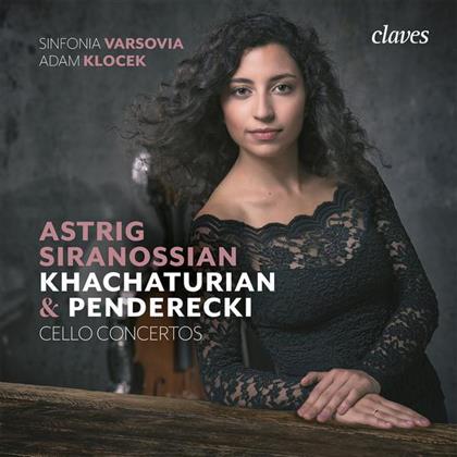 Aram Khachaturian (1903-1978), Krzysztof Penderecki (*1933), Adam Klocek, Astrig Siranossian & Sinfonia Varsovia - Cello Concertos