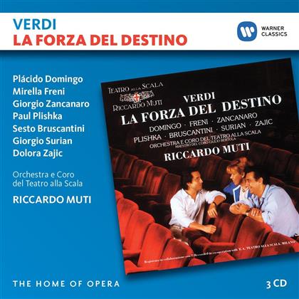 Giuseppe Verdi (1813-1901), Riccardo Muti, Mirella Freni & Plácido Domingo - La Forza Del Destino (3 CDs)