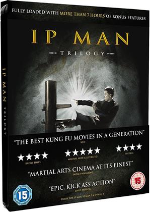 IP Man Trilogy (Steelbook) (Steelbook, 3 Blu-ray)