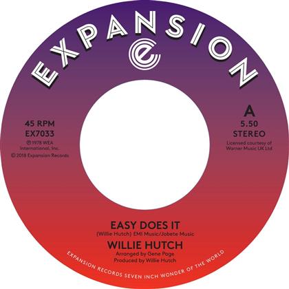 Willie Hutch - Easy Does It / Kelly Green (7" Single)