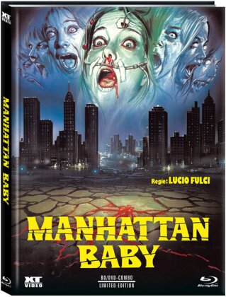 Manhattan Baby (1982) (Cover D, Limited Edition, Mediabook, Blu-ray + DVD)