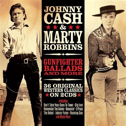 Johnny Cash & Marty Robbins - Gunfighter Ballads & More (2 CDs)