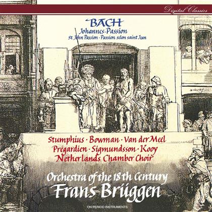 John Bowman, Christophe Prégardien, Johann Sebastian Bach (1685-1750), Frans Brüggen & Orchestra Of The 18th Century - Johannes-Passion (2 CD)