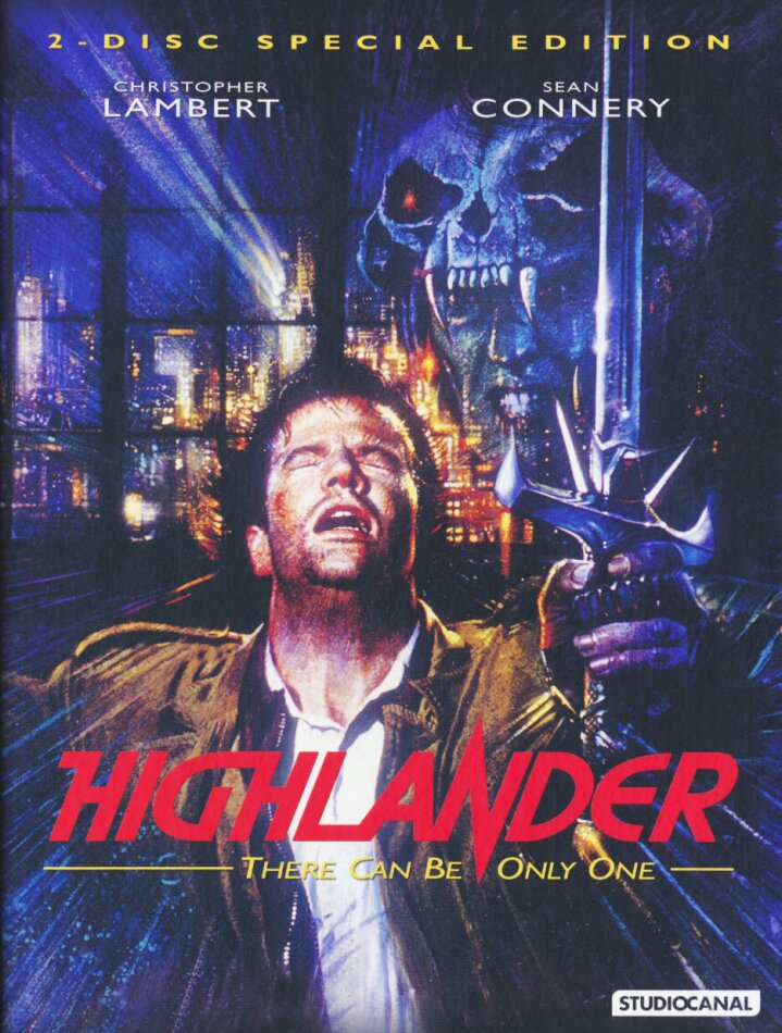 Highlander (1986) (30th Anniversary Edition, Limited Edition, Mediabook, Special Edition, Uncut, Blu-ray + DVD)