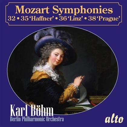 Wolfgang Amadeus Mozart (1756-1791), Karl Böhm & Berliner Philharmoniker - Symphonies 32, 35, 36, 38
