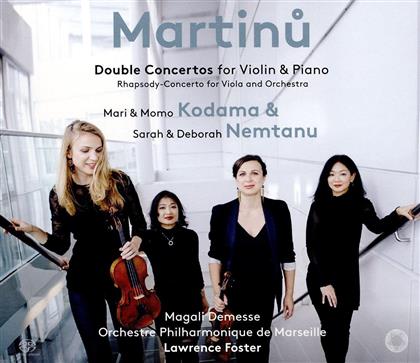 Lawrence Foster, Magali Demesse, Mari Kodama, Momo Kodama, Sarah Nemtanu, … - Double Concertos For Violin & Piano (Hybrid SACD)