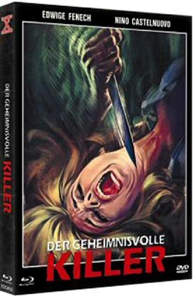 Der geheimnisvolle Killer (1975) (Cover B, Eurocult Collection, Édition Limitée, Mediabook, Uncut, Blu-ray + DVD)