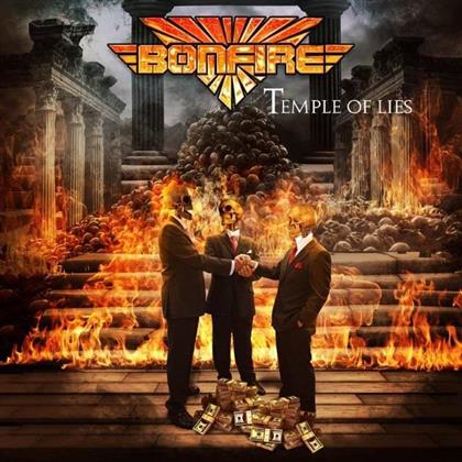Bonfire - Temple Of Lies (Limited Gatefold, Red Vinyl, LP)