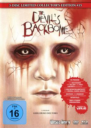 The Devil's Backbone (2001) (Cover B, Collector's Edition, Limited Edition, Mediabook, Uncut, Blu-ray + 2 DVDs)