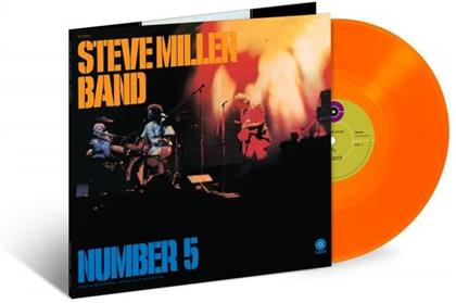 Steve Miller Band - Number 5 (2019 Reissue, Edizione Limitata, Versione Rimasterizzata, Orange Vinyl, LP)
