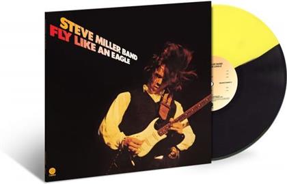 Steve Miller Band - Fly Like An Eagle (2019 Reissue, Limited Edition, Remastered, Black And Yellow Split Vinyl, LP)