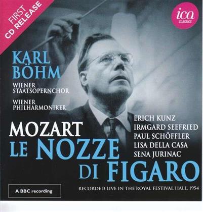 Erich Kunz, Irmgard Seefried, Wolfgang Amadeus Mozart (1756-1791), Karl Böhm & Wiener Philharmoniker - Le Nozze Di Figaro - Aufnahme 1954 (2 CDs)