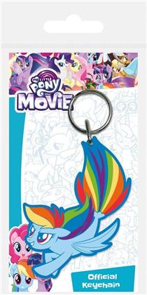 Mein kleines Pony: Rainbow Dash Sea Pony - Gummi-Schlüsselanhänger