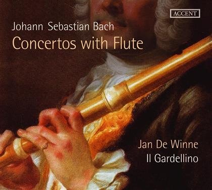 Johann Sebastian Bach (1685-1750), Jan de Winne & Il Gardellino Baroque Orchestra - Concertos With Flute