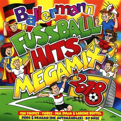 Ballermann - Fussball Hits Megamix 2018 (2 CDs)