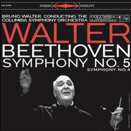 Ludwig van Beethoven (1770-1827), Bruno Walter & Columbia Symphony Orchestra - Symphonien Nr. 4 & 5 (LP)