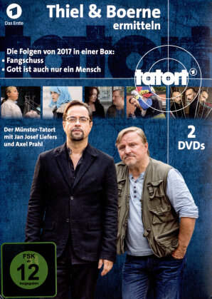 Tatort Münster - Thiel & Börne ermitteln - Fangschuss / Gott ist auch nur ein Mensch (2 DVDs)