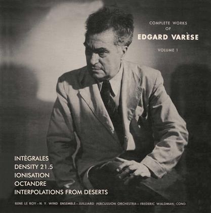 Edgar Varèse (1883-1965) - The Complete Works Of Edgard Varèse Volume 1 (3 CDs)
