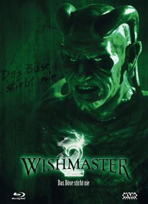 Wishmaster 2 - Das Böse stirbt nie (1999) (Cover B, Limited Edition, Mediabook, Uncut, Blu-ray + DVD)