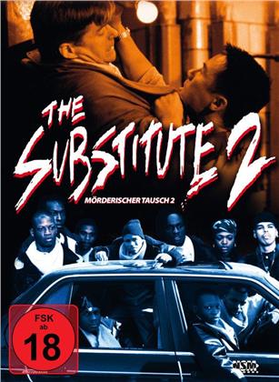 The Substitute 2 - Mörderischer Tausch 2 (1998) (Cover C, Limited Edition, Mediabook, Uncut, Blu-ray + DVD)