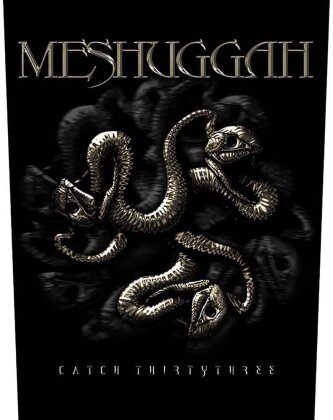 Meshuggah Back Patch - Catch 33