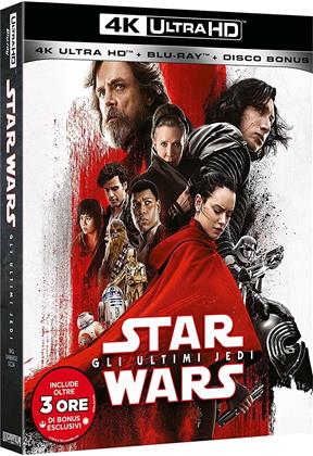 Star Wars - Episode 8 - Gli ultimi Jedi (2017) (4K Ultra HD + 2 Blu-rays)