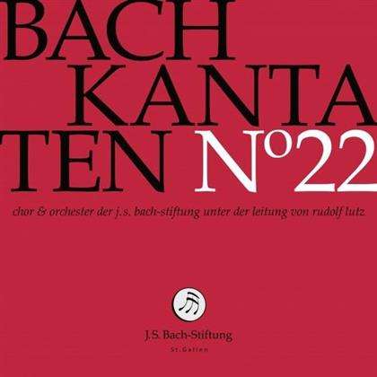 Johann Sebastian Bach (1685-1750), Rudolf Lutz (*1951) & J.S. Bach-Stiftung St.Gallen - Kantaten Vol. 22 - BWV 56, 95 & 161