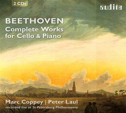 Ludwig van Beethoven (1770-1827), Marc Coppey & Peter Laul - Sämtliche Werke Für Cello & Klavier - Complete Works For Cello & Piano (2 CD)