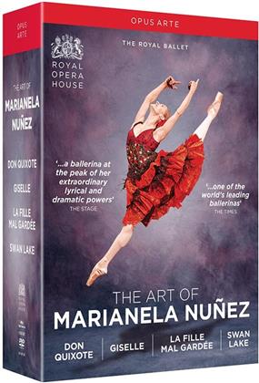 Marianela Nunez - The Art of Marianela Nunez - Don Quixote / Giselle / La fille mal gardée / Swan Lake (Opus Arte, 4 DVDs)
