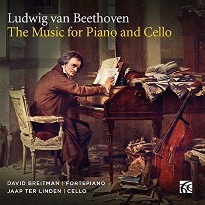 Ludwig van Beethoven (1770-1827), Jaap Ter Linden & David Breitman - The Music For Piano & Cello (2 CDs)