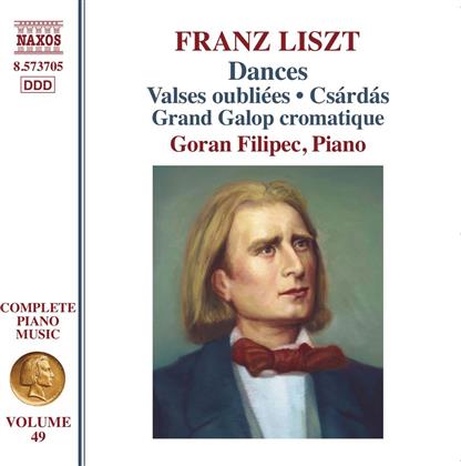 Filipec Goran & Franz Liszt (1811-1886) - Dances - Complete Piano Music Vol. 49