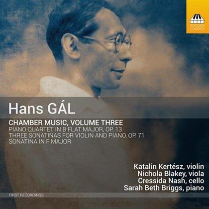 Kertesz, Blakey, Nash, Briggs & Hans Gál (1890-1987) - Chamber Music Vol 3