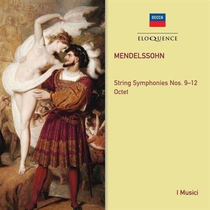 I Musici & Felix Mendelssohn-Bartholdy (1809-1847) - String Symphonies 9-12 (2 CDs)