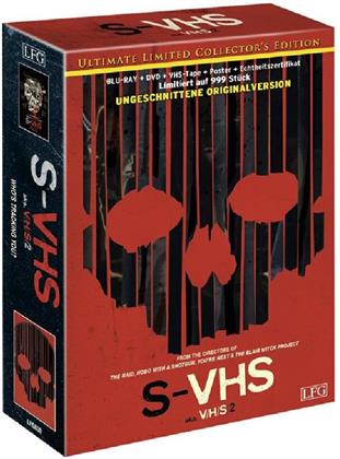 S-VHS - aka. V/H/S 2 (2013) (Collector's Edition, Limited Edition, Ultimate Edition, Uncut, Blu-ray + DVD)