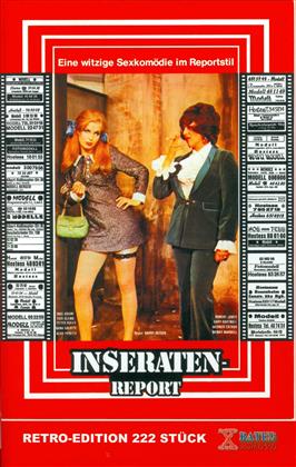 Inseraten-Report (1965) (Grosse Hartbox, Retro Edition, Cover A, X-Rated Kult DVD, Uncut)
