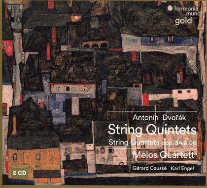 Melos Quartett, Karl Engel, Gérard Caussé & Antonin Dvorák (1841-1904) - Quintets & String Quartets