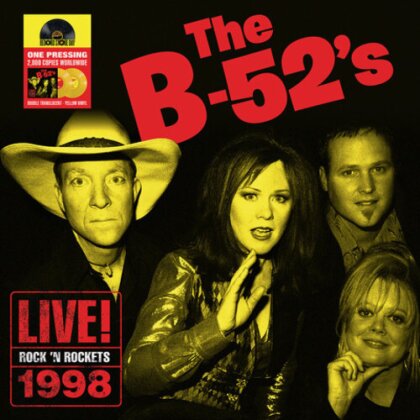 The B-52'S - Rock n Rockets Live (RSD 2018, Yellow Vinyl, 2 LPs)