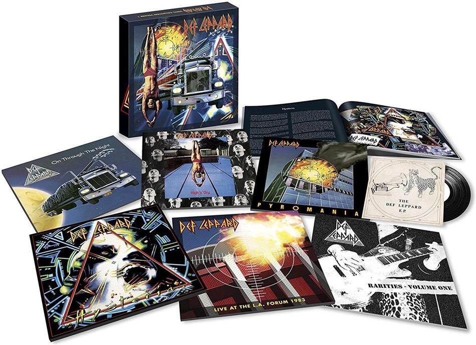 CD Collection: Volume One (7 CDs) Von Def Leppard - CeDe.ch