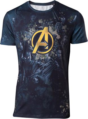 Avengers Infinity War: Team Sublimation Print - Men's T-Shirt - Taglia M