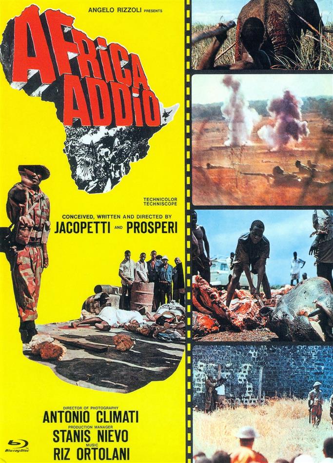 Africa Addio (1966) (Cover C, Eurocult Collection, Limited Edition, Mediabook, Uncut, Blu-ray + DVD)