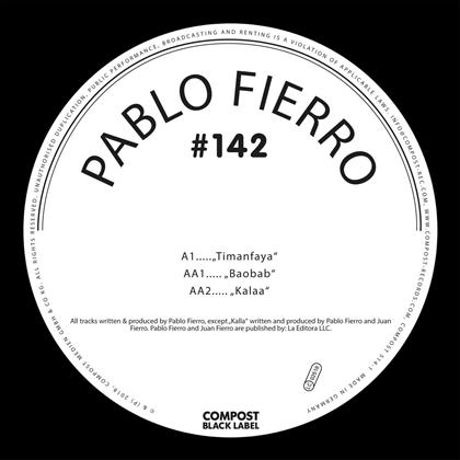 Pablo Fierro - Timanfaya (12" Maxi)