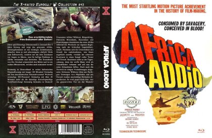 Africa Addio (1966) (Cover D, Eurocult Collection, Limited Edition, Mediabook, Uncut, Blu-ray + DVD)