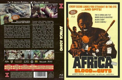 Africa - Blood and Guts (1966) (Cover E, Eurocult Collection, Édition Limitée, Mediabook, Uncut, Blu-ray + DVD)
