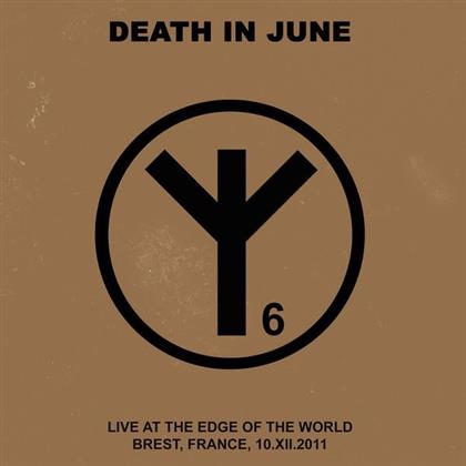 Death In June - Live At The Edge Of The (2018 Reissue, CD + 7" Single)