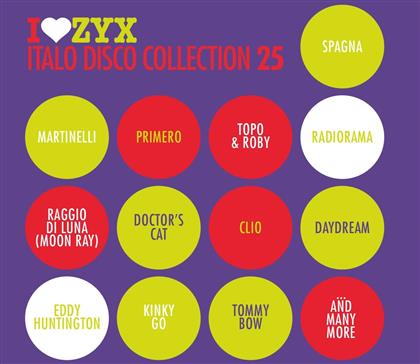 ZYX Italo Disco Collection - Vol. 25 (3 CDs)